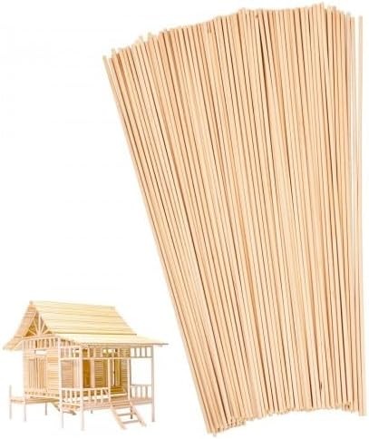 150 stück holzstäbchen rund - holzstäbchen,