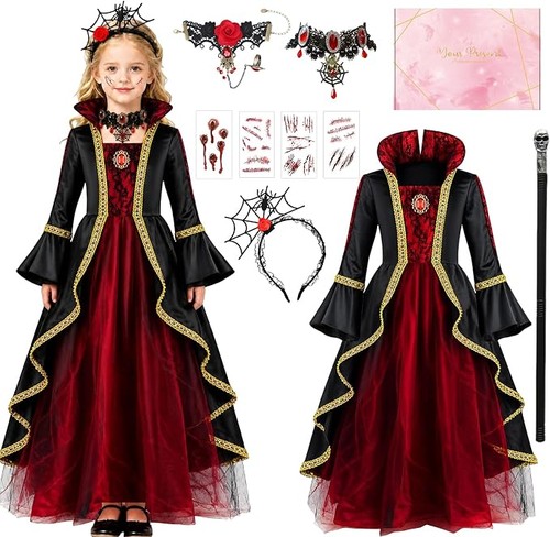Halloween mädchen cosplay rot - mädchen,