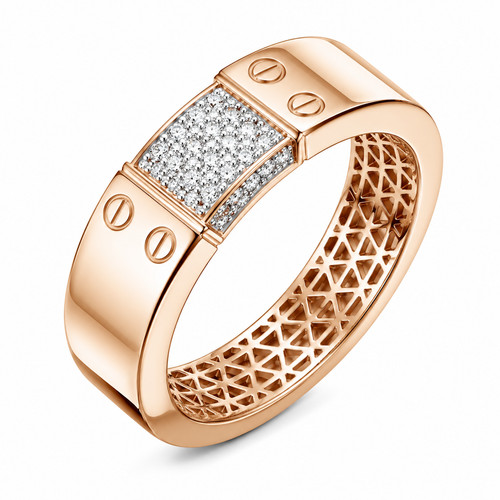 14k 585 rotgold ring - 14k, r10-10243