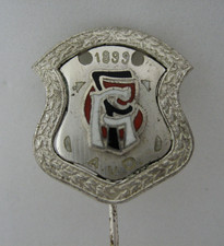 Alte 935 Silber AvD Frankfurter Automobil Club Oldtimer Auto Anstecknadel Pin