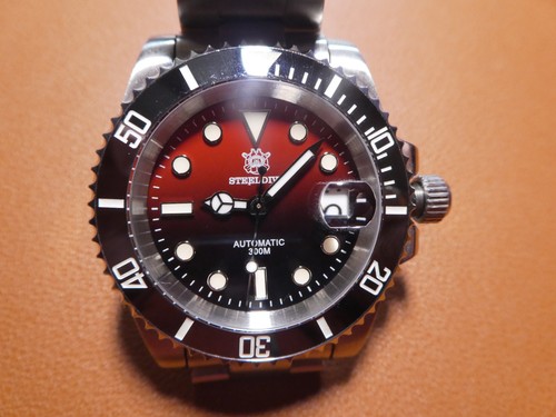Steel dive taucheruhr - steel,