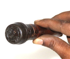 Antik Holz Messing Post Büro