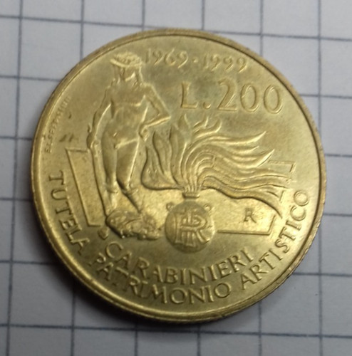 Italien 200 lire - italien, lire,