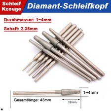 Diamant Schleifkopf 1mm-4mm