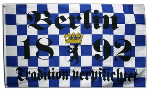 Fahne fanflagge berlin 1892 - fahne,