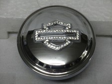 Harley-Davidson orig. Tankdeckel belüftet mit Tankdeckel Medaillon Diamond Ice