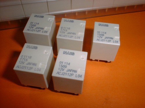 Relais acj2112p 12v nais - 5x,