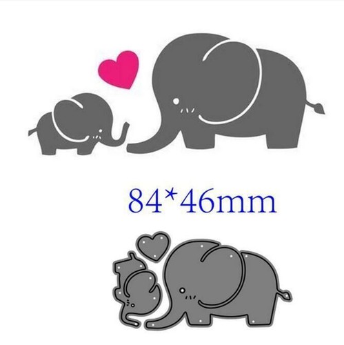 Tier elefant stanzschablone - tier,