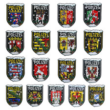 Polizei Xmas Textil Länderpatches