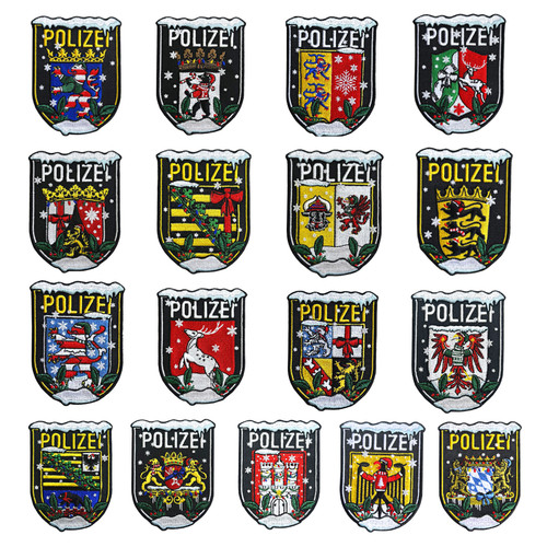 Polizei xmas textil - polizei,