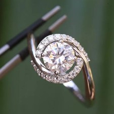 Wirbel Verlobungsring 2,25 kt