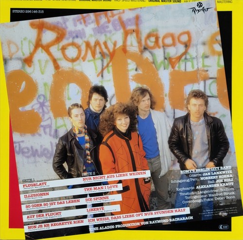 Romy haag lp flugblatt - ‎–,
