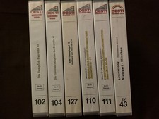 6x Eisenbahn VHS Videos Desti