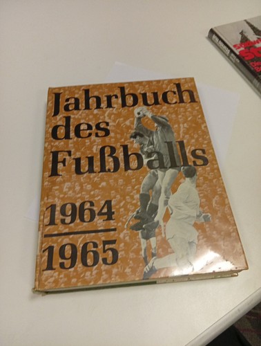 Jahrbuch des fußballs 1964 - des,