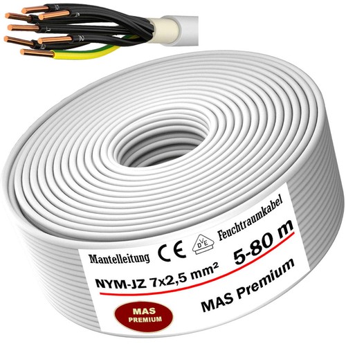 80m feuchtraumkabel - 5-80m,