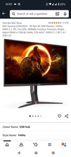 AOC AGON U28G2XU2 28" 4K UHD IPS LED Gaming Monitor