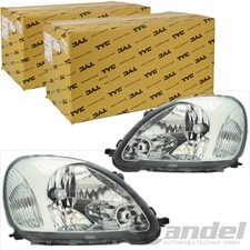 2x TYC H4 HAUPTSCHEINWERFER