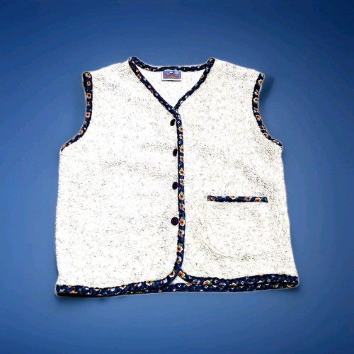Retro kinder weste 122 128 - retro,