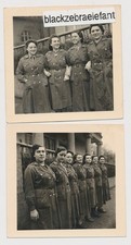 1214- wk2 Foto 2x  Militär FRAUEN in Dienstuniform unbekannt