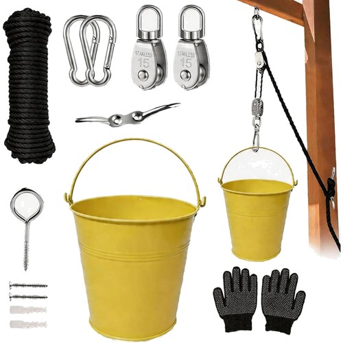 Flaschenzug seilzug set - flaschenzug,