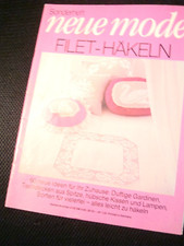 NEUE MODE  4706 Spezial Filethäkeln    Decken  Gardinen  Spitzen Kissen