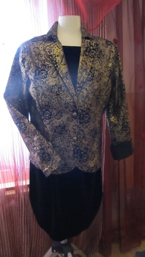 Blazer allovermuster barocken - blazer,