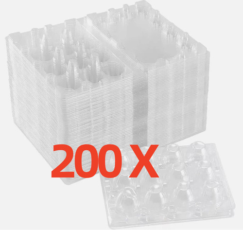 200 wachteleierverpackung pet - 200,