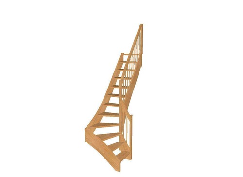 Treppe massivholztreppe - treppe,
