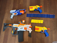 2 x NERF 2 x XShot Revolver-Blaster Guns mit Munition