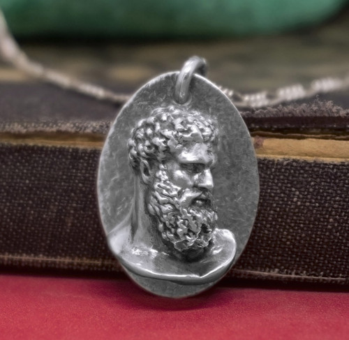 Herakles bronze silber - herakles, bronze/silber
