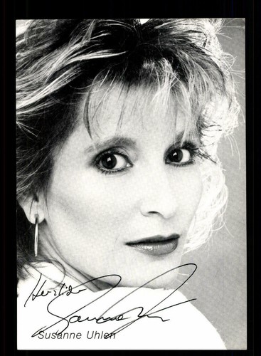 Susanne uhlen autogrammkarte - susanne,