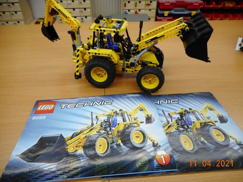 Lego technic baggerlader 9069 - lego,