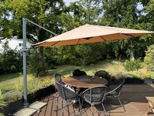 Marken Sonnenschirm Paramondo Parapenda Plus - 3.5m Durchmesser, Kippbar (tilt)!