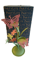 PartyLite Teelichtbaum Flatternde Gartenfreunde/Schmetterlinge P93302 OVP