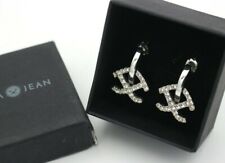 Pippa Jean Ohrschmuck Ohrringe Silber Rhodiniert Damen Zirkonia (c)