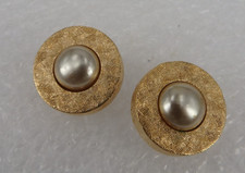 Neugablonz: Paar Ohrclips 1960er bis 1970er Jahre Swarovski Elements (117583)