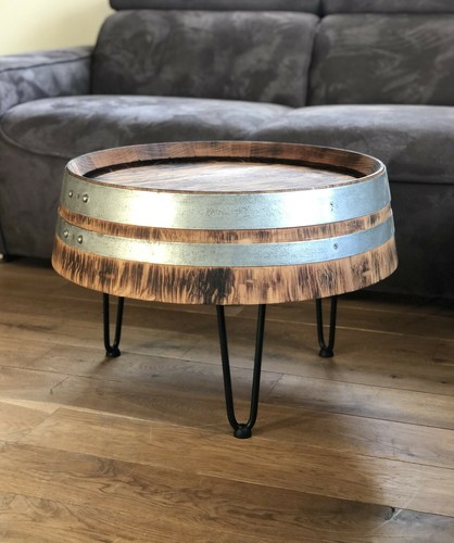 Weinfass couchtisch dreibein - weinfass,