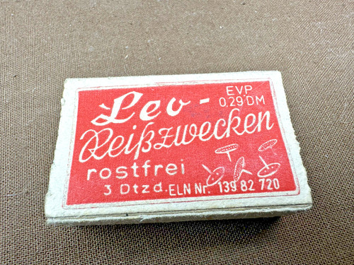 Ddr reisszwecken leo - -,