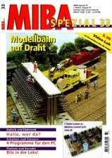 Zeitschrift MIBA SPEZIAL 33 - Modellbahn auf Draht