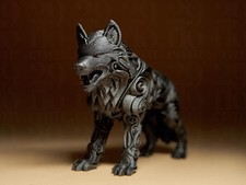 Designer Wolf Sculpture |