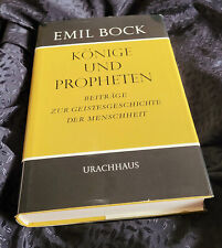 Könige und Propheten Emil Bock 1977 deutsch gebunden Urachhaus TOP Buch