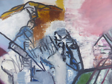 NIKITA KNIKTA Expressionismus Kunst Malerei Ölgemälde DON QUIJOTE KEHRT ZURÜCK