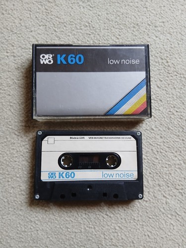 Ddr ostalgie kassette orwo - kassette, k