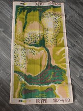 Bedruckter Stramin, Teppich