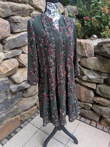 Kleid grün blumen oliver - grün, s.oliver
