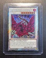 Yu-Gi-Oh! Schwarzer Rosendrache RA04 Platinum Secret Rare Near Mint 1st