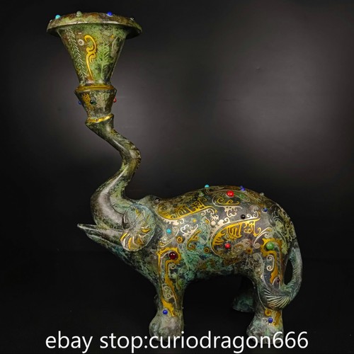 Alte bronze ware gold - ware,