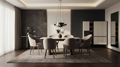 Modernes esszimmer set - modernes,