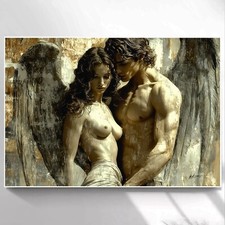 Leinwand bild erotik - leinwand, frauen