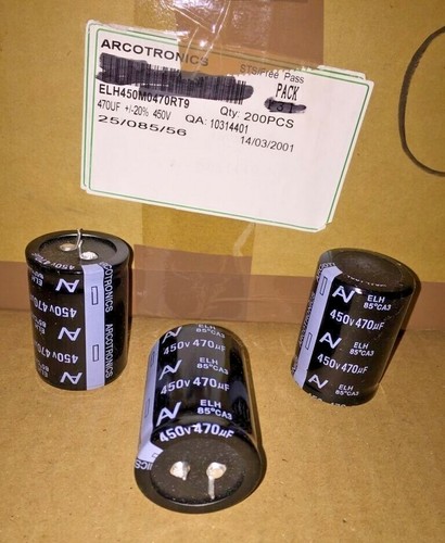 Stück elko arcotronics - 10,